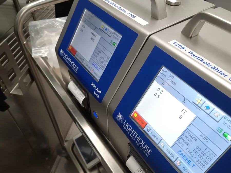 Particle counters